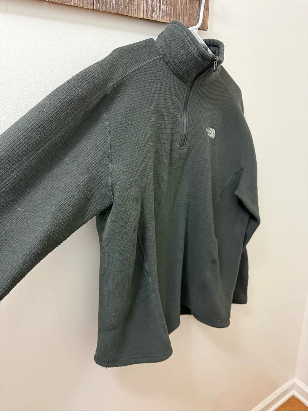 The North Face Men's Half-Zip Waffle Fleece Sweater